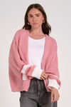 Elan Pink Cardigan Sweater