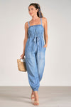 Elan Light Blue Jumpsuit