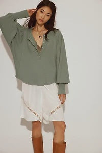 Free People Quinn Knit Top