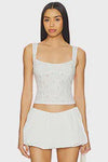 Free People Full Bloom Eyelet Cami