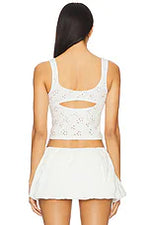 Free People Full Bloom Eyelet Cami