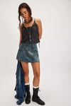 Free People Micah Mini Skirt