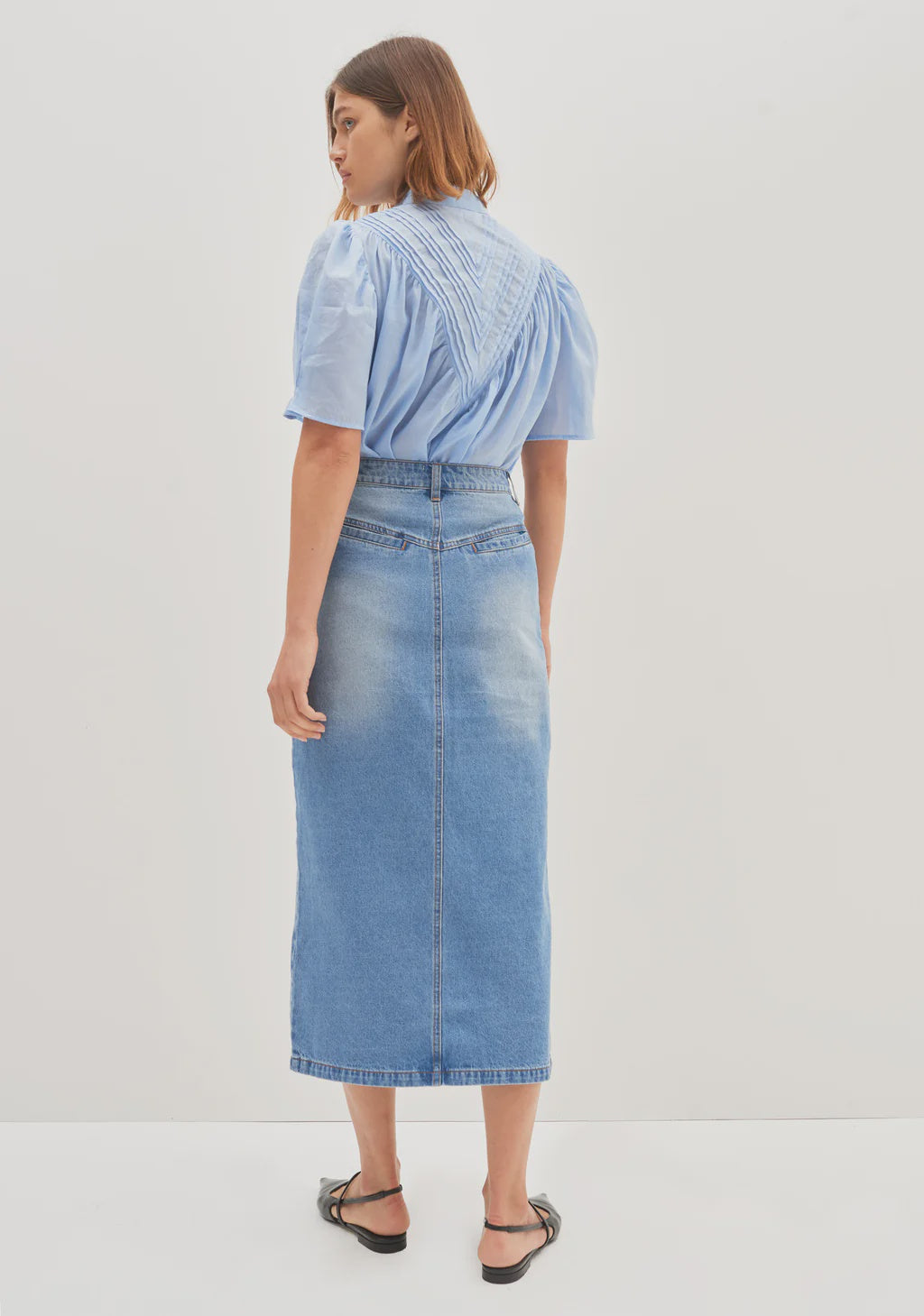 Morrison Denim Maxi Skirt – Swankys Boutique