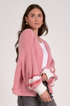 Elan Pink Cardigan Sweater