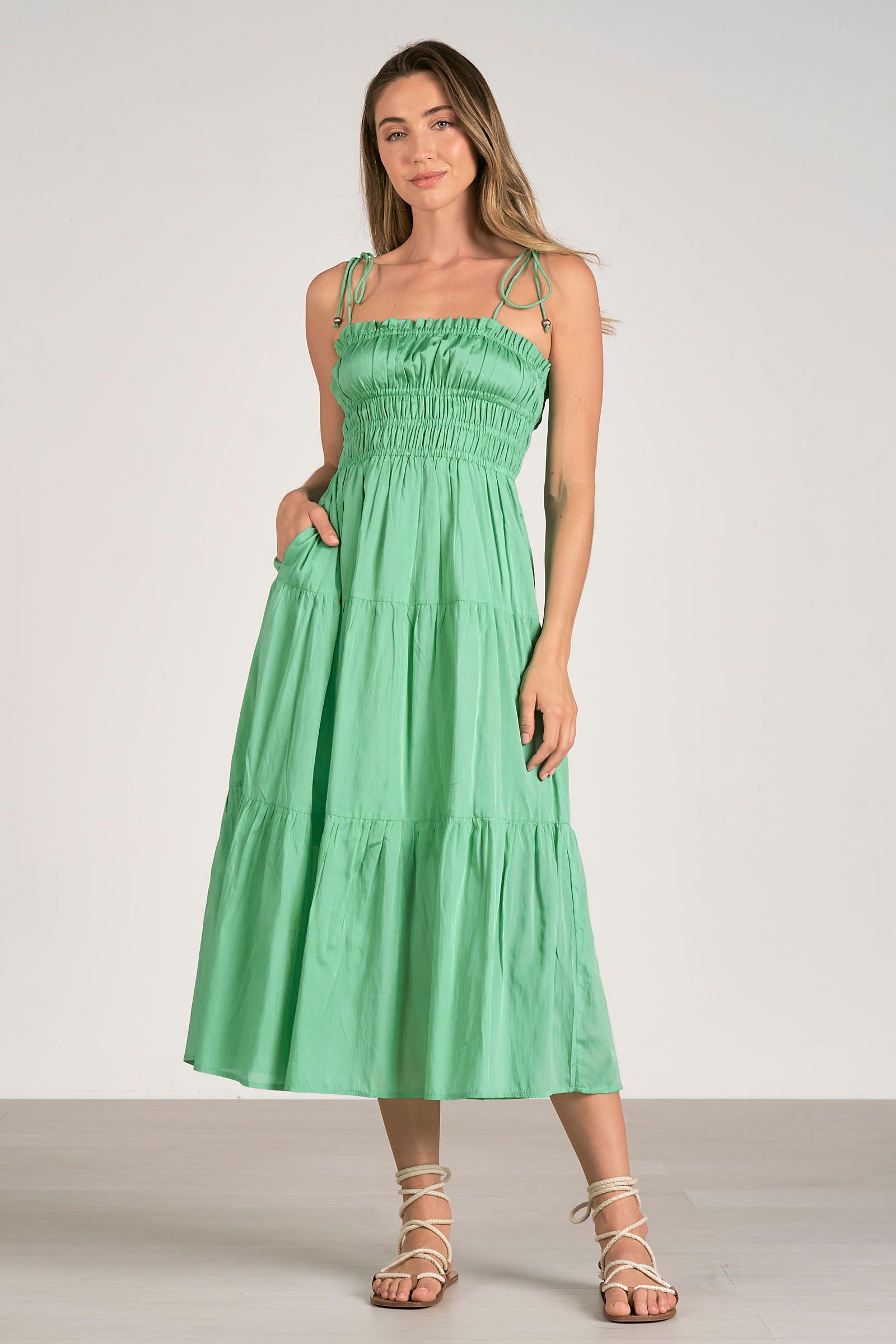 Elan Mint Midi Dress Swankys Boutique Elan Mint Midi Dress Swankys Boutique