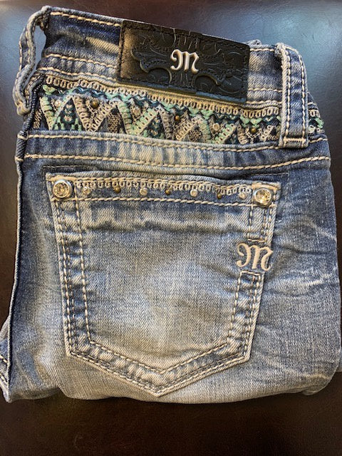 Miss Me Hailey Ankle Skinny with 1" Cuff