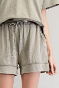 Easel Textured Knit Comfy Shorts