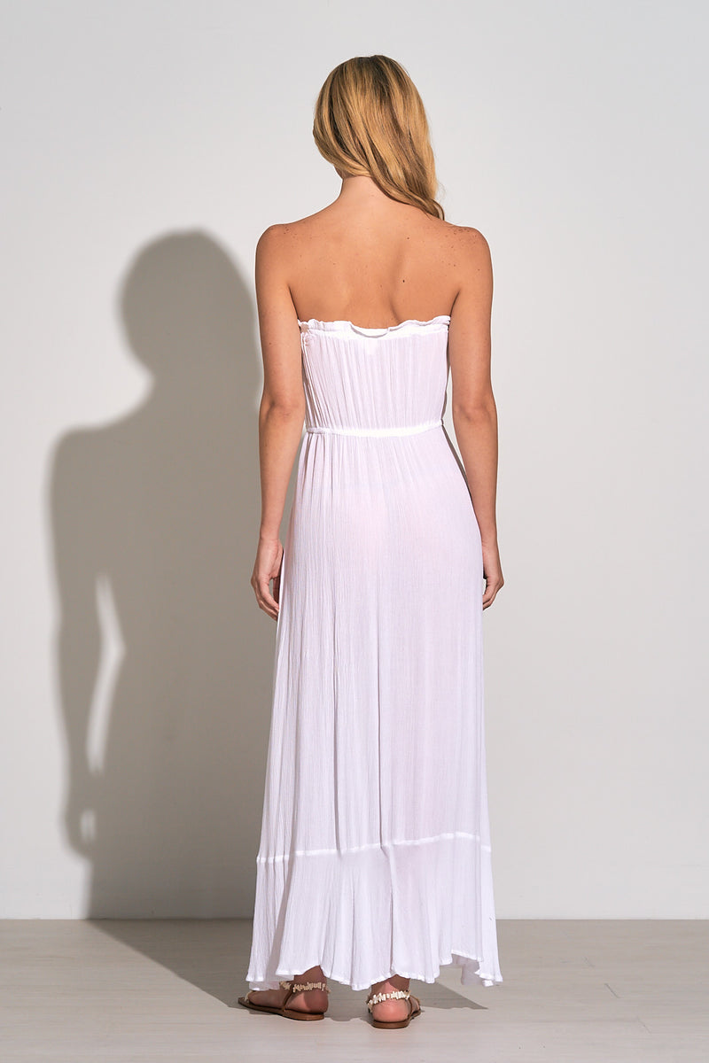 elan strapless maxi dress ELAN Kenya Strapless Maxi RGP5761 Style Niche Boutique